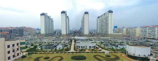 江西最大污水處理廠——南昌朝陽污水處理廠二期工程（省、市優(yōu)良工程，獲滕王閣杯）